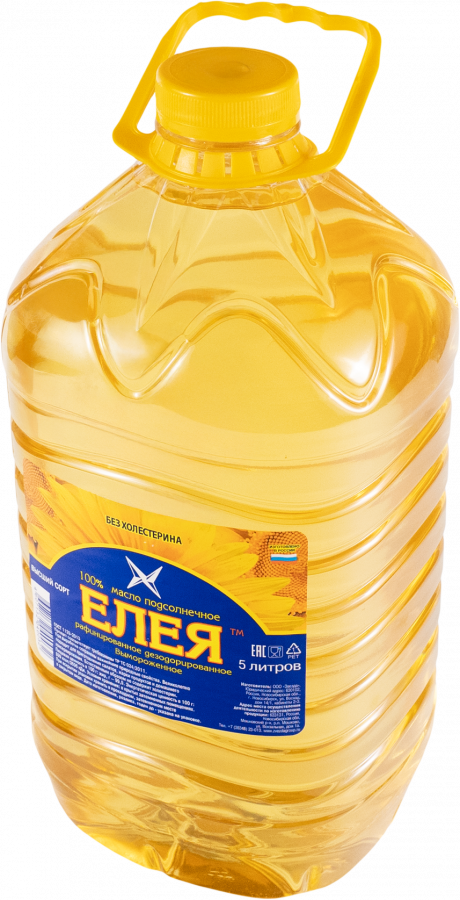Подсолнечное рафинированное масло "Елея"